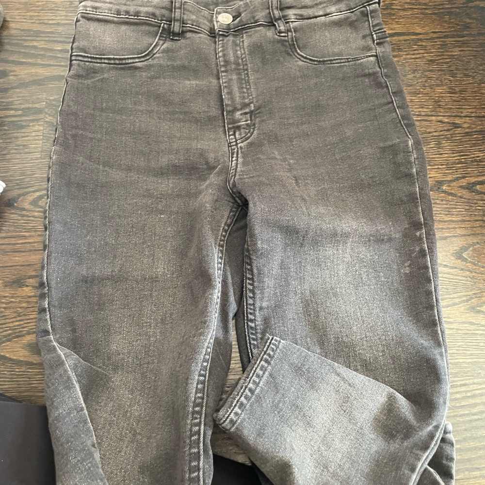 H&M grey jeans great condition sUS 6